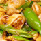 Stir Fried Pork Intestines With Green Pepper Jiān Jiāo Féi Cháng Choice Of Noodle, Rice And Dim Sum Zhǔ Shí