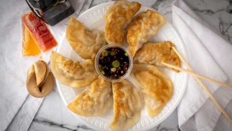 6. Fried Or Steamed Pork Dumplings (8)