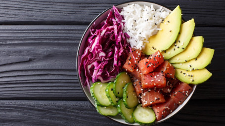 4. Vegetable Poke Bowl