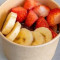 4 Bowl Kids Topped With Banana Strawberries