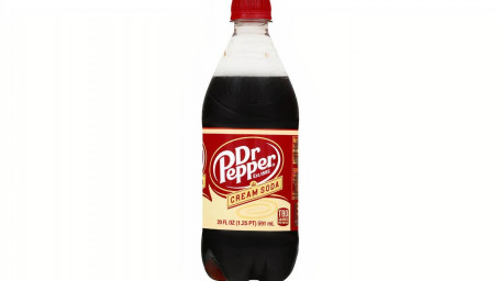 Dr Pepper Crema Soda 20Oz