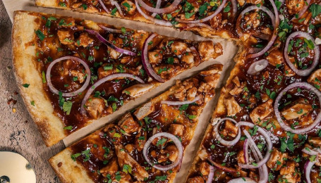 Ny Style Hand Stretched Thin Crust Bbq Chicken Pizza (18 Xl)