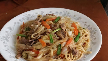 Pork Fried Noodle Zhū Ròu Chǎo Miàn