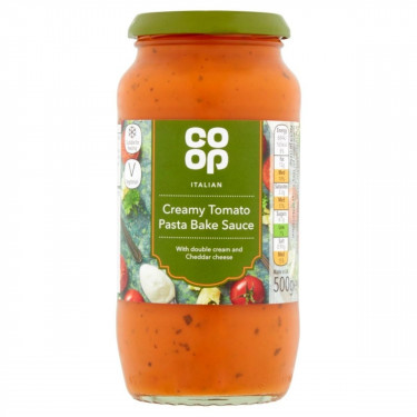 Co Op Creamy Tomato Pasta Sauce 500G