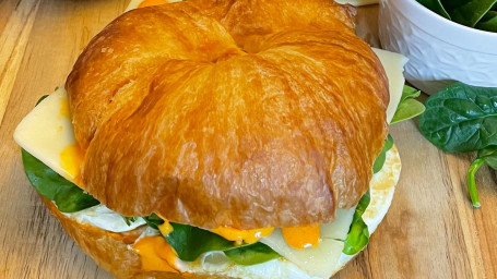 Croissant, Egg Cheese Sandwich