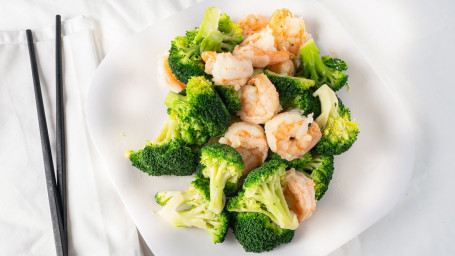 11. Shrimp With Broccoli Jiè Lán Xiā