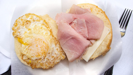 Ham, Egg Cheese Hard Roll