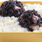 Thai Black Glutinous Rice In Vanilla Frost Bái Xuě Hēi Nuò Mǐ