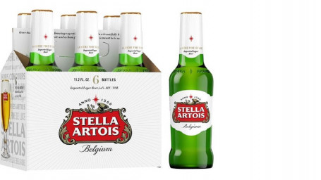Stella Artois, 6 Pack Bottles 11.2 Oz