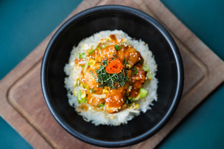 Doenjang Stir-Fried Chicken With Rice Dòu Jiàng Jī Ròu Bàn Fàn