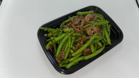 Black Bean Beef Green Beans