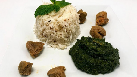 Lamb Saag (Bone Less)