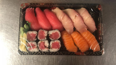 4. Tri Color Sushi