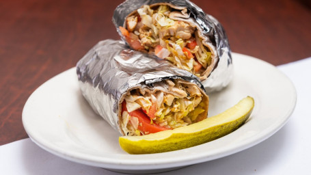 Tuna And Chicken Salad Wrap