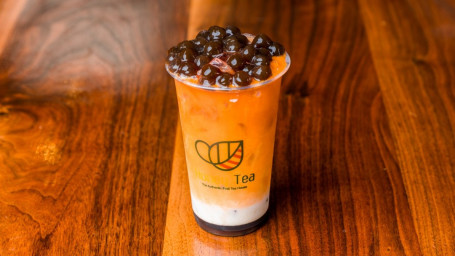 Té Con Leche Tailandés Con Boba