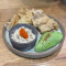 Crab Meat Avo Dip With Wonton Chips