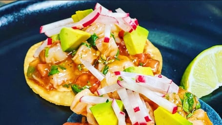 Acalpulco Shrimp Tostadas