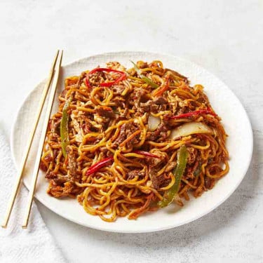 Black Pepper Beef Stir Fried Noodle