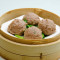 Xī Yáng Cài Niú Ròu Qiú Steamed Ground Beef Ball With Watercress