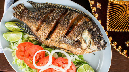 Deep-Fried Mojarra