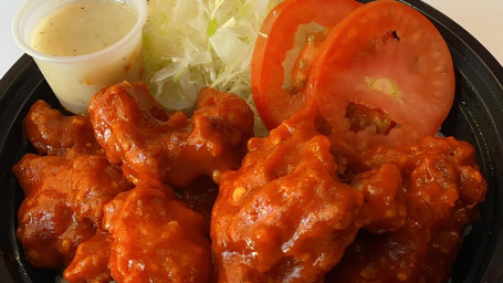 Spicy Fried Chicken Karaage Bowl