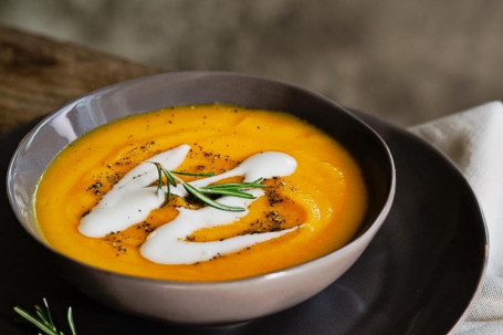 Pumpkin Soup W Toasted Sourdough