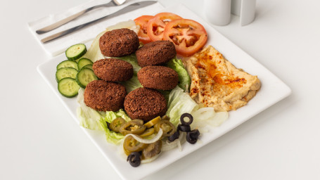 Plate Of Falafel