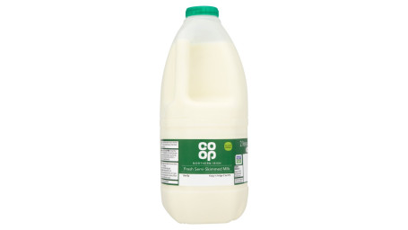 Co-Op Northern Irish Fresh Semi-Skimmed Milk 2 Litres