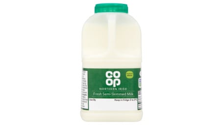 Co-op Fresh Semi Skimmed Milk 568ml (1 Pint)