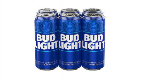 Bud Light Beer Can (16 Oz X 6 Ct)