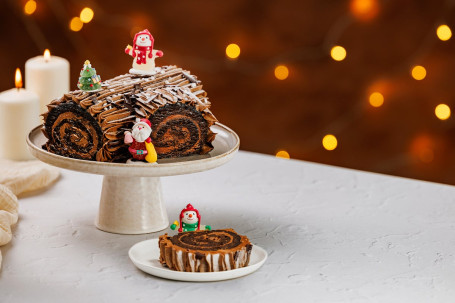 Traditional Yule Log