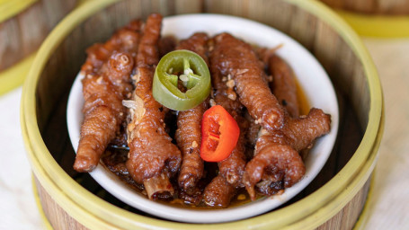 A4. Chicken Feet W/ Black Bean Sauce Shì Zhī Fèng Zhǎo