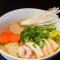 N5. House Rice Noodle Or Yellow Noddle Soup Tofu