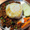 Spicy-Herb Minced Pork Rice