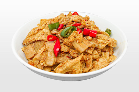 Tè Shèng Jiā Cháng Fǔ Zhú Chǎo Ròu Deluxe Stir-Fried Pork W/ Dried Bean Curd