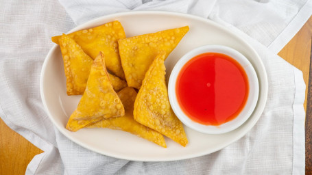 A05. Crab Meat Rangoon (6 Pieces)