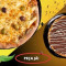 Pizza Grande (8 Pedaços) Caipira+ 1 Pequena (4 Pedaços) Brigadeiro