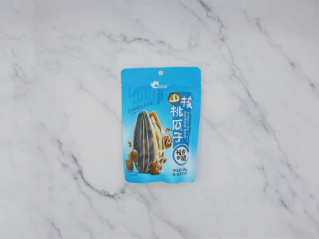 Qià Qià Shān Hé Táo Guā Zi Cc Sunflower Seeds Pecan Flav 125G