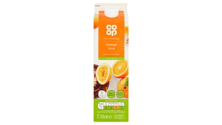 Co-Op Orange Juice With Bits 1 Litre