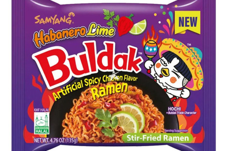 Samyang Habanero Lime Packet