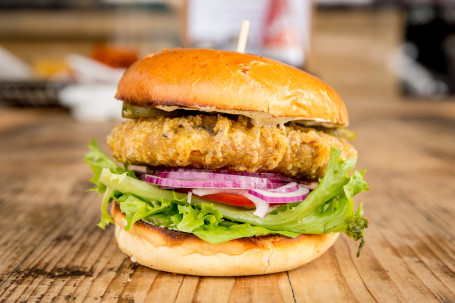 Vegan 'Fish ' Burger (Vg)