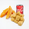 (V) Tofu Sweet Potatoes Soft Drinks dòu fǔ zhà de guā ruǎn yǐn