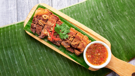 Crispy Pork Belly Cuì Xiāng Zhū Nǎn Ròu