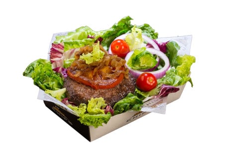 Republic Burger Salad Hàn Bǎo Bā Shā Lǜ