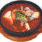 Soft Tofu Soup comes with rice dòu fǔ tāng pèi fàn