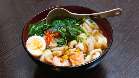 Korean Chilli Seafood Udon Hán Shì Hǎi Xiān Wū Dōng Miàn