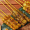 Pork Satay Skewer (3 Pcs Xiāng Là Shā Diē Zhū Ròu Chuàn (3Chuàn