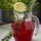 Rosemary And Strawberry Iced Tea Mí Dié Xiāng Cǎo Méi Chá