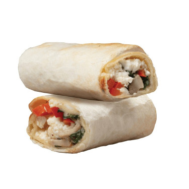 Wrap De Clara De Huevo, Queso Cheddar Y Espinacas Dàn Bái Zhī Shì Bō Cài Juǎn