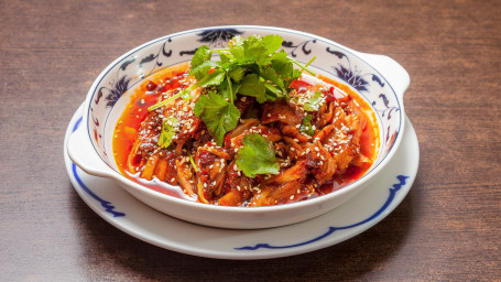 Szechuan Style Chicken In Chilli Oil Chuān Wèi Kǒu Shuǐ Jī